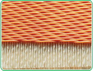 Polyester vacuum filter belts