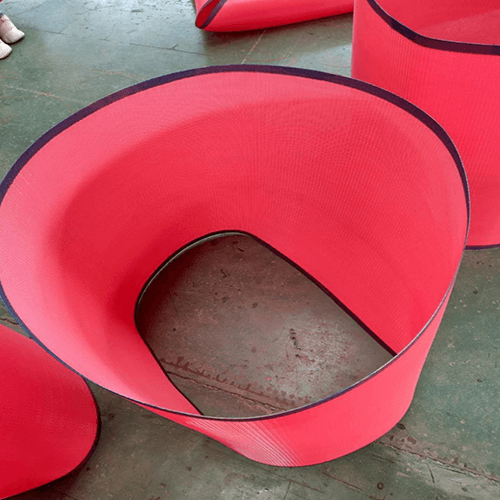 Belt for melt-blown cloth